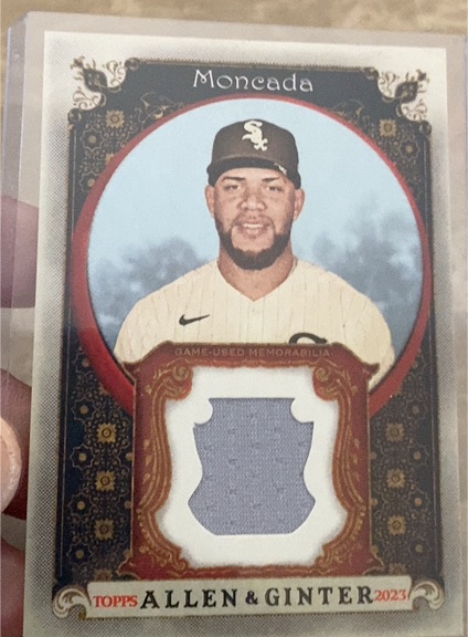 2023 Topps Allen & Ginter #AGRB-YM Yoan Moncada — front