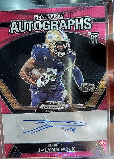 2024 Panini Prizm Draft Picks Autographs #DPA-JLP Ja'Lynn Polk — front
