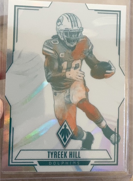 2023 Panini Phoenix Contours #CON-19 Tyreek Hill — front
