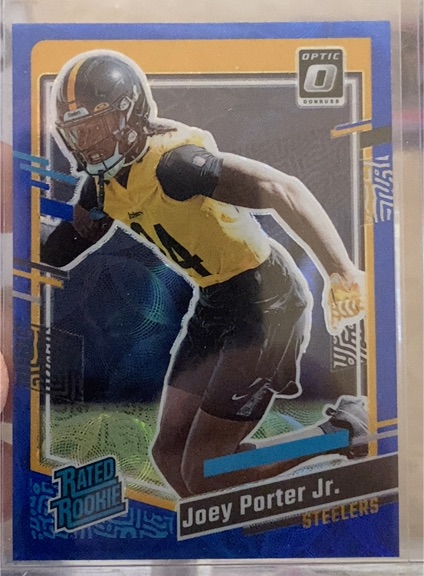 2023 Donruss #386 Joey Porter Jr. Rated Rookie — front