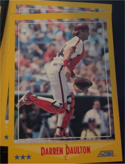 1988 Score #473 Darren Daulton — front