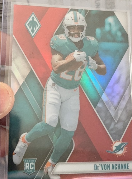 2023 Panini Phoenix #130 De'Von Achane — front
