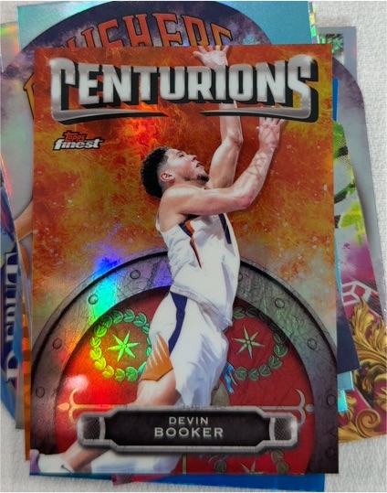 2024-25 Topps Finest #C-8 Devin Booker Centurions — front