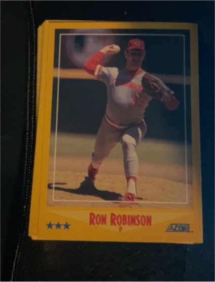 1988 Score #476 Ron Robinson — front