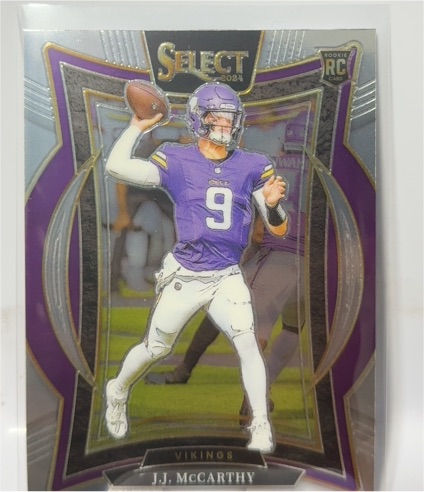 2024 Panini Select #24 J.J. McCarthy — front