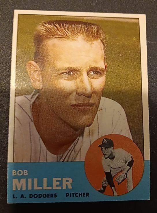 1963 Topps #261 Bob Miller — front