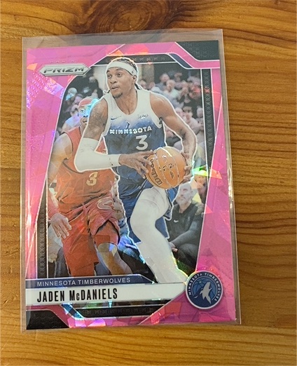 2024-25 Panini Prizm #175 Jaden McDaniels — front