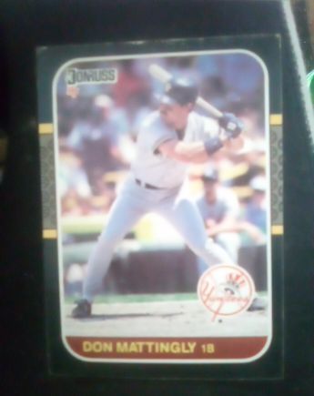 1987 Donruss #52 Don Mattingly — front