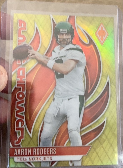 2023 Panini Phoenix #FLA-28 Aaron Rodgers — front