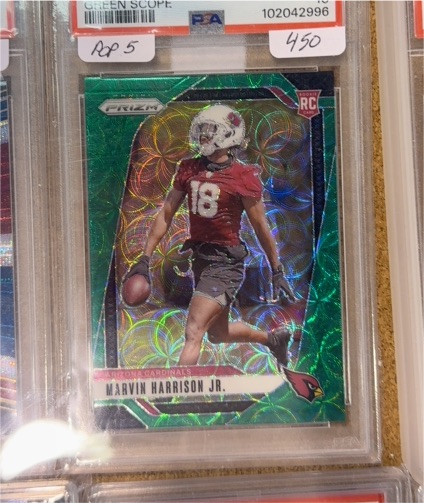 2024 Panini Prizm #375 Marvin Harrison Jr. — front
