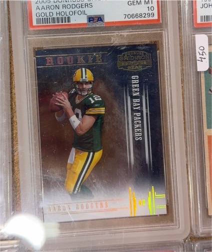2005 Donruss Gridiron Gear #113 Aaron Rodgers — front