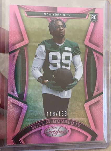 2023 Panini Certified #135 Will McDonald IV — front