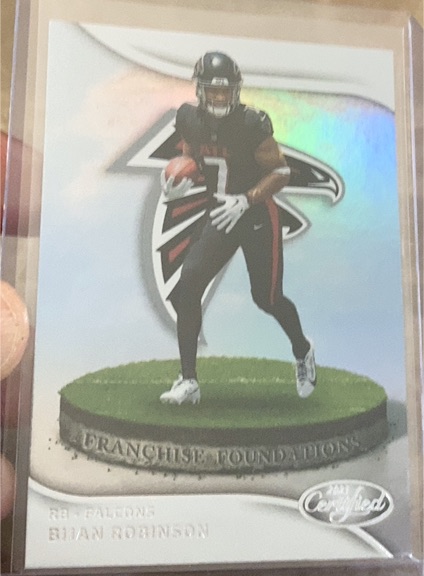 2023 Panini Certified #FF-4 Bijan Robinson — front