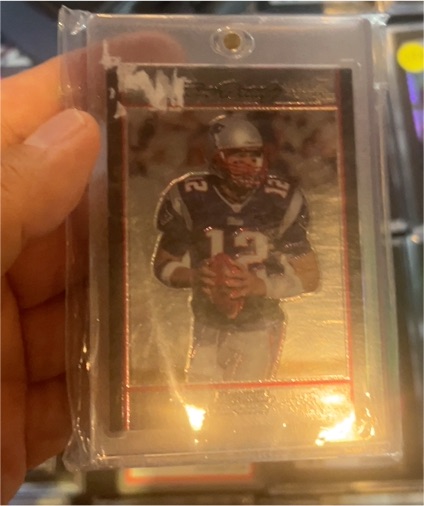 2000 Topps Chrome #T3 Tom Brady — front
