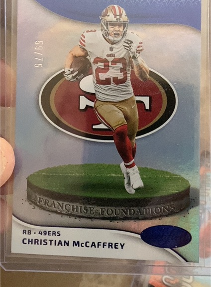 2023 Panini Certified Franchise Foundations #FF-10 Christian McCaffrey — front