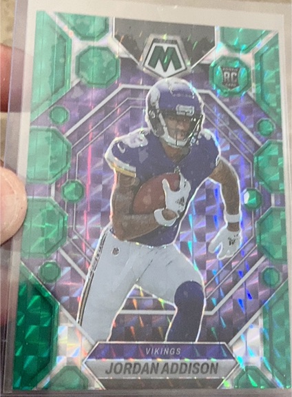 2023 Panini Mosaic #337 Jordan Addison — front