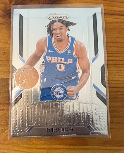 2024-25 Panini Prizm Dominance #24 Tyrese Maxey — front