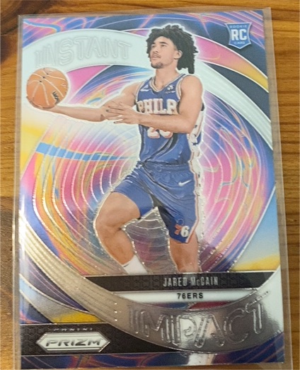 2024-25 Panini Prizm Instant Impact #10 Jared McCain — front