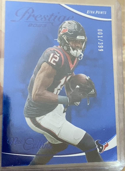 2023 Panini Prestige #123 Nico Collins — front
