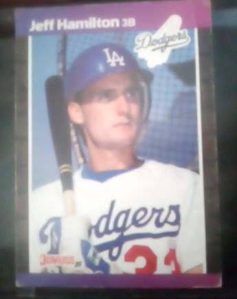 1989 Donruss #550 Jeff Hamilton — front