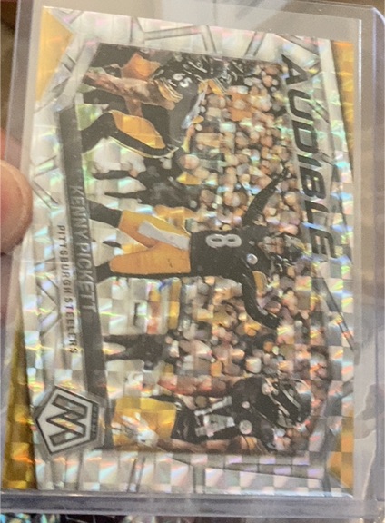 2023 Panini Mosaic Audible Mosaic Kenny Pickett #AS-KP — front