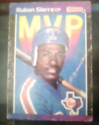1989 Donruss #BC-26 Ruben Sierra — front
