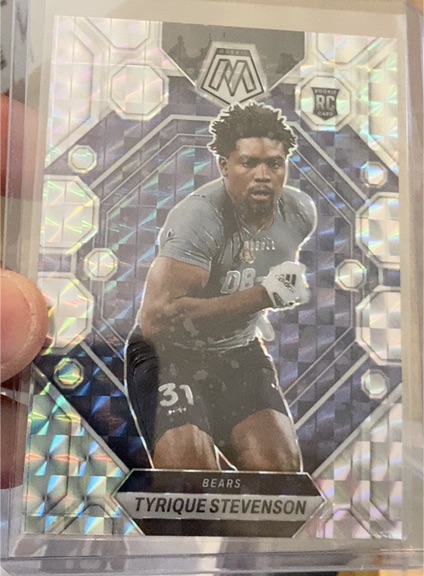 2023 Panini Mosaic #373 Tyrique Stevenson — front