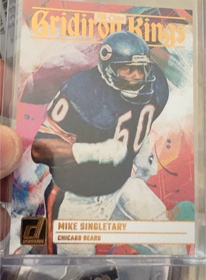 2023 Donruss All-Time Gridiron Kings #ATG-7 Mike Singletary — front