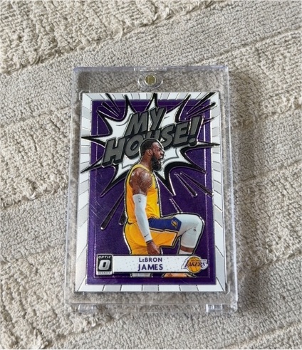 2020-21 Panini Donruss Optic #4 LeBron James My House — front