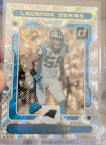 2023 Donruss #TLS-7 Luke Kuechly The Legends Series Carolina Panthers — front