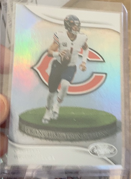 2023 Panini Certified #FF-8 Justin Fields Franchise Foundations — front