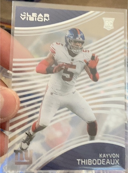 2022 Panini Chronicles #CVR-24 Kayvon Thibodeaux Clear Vision Rookies — front