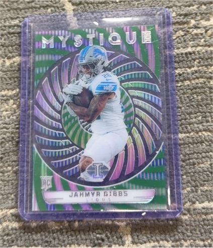 2023 Panini Illusions Mystique Jahmyr Gibbs — front