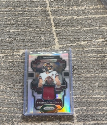 2023 Panini Prizm #PJ-SH Sam Howell Premier Jerseys — front