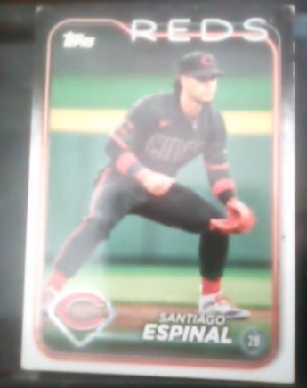 2024 Topps Chrome Update #USC64 Santiago Espinal — front