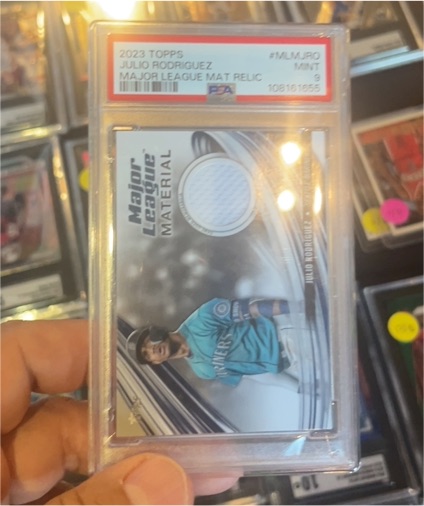 2023 Topps Series 2 Major League Materials #MLM-JRO Julio Rodriguez — front