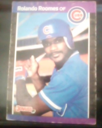 1989 Donruss #577 Rolando Roomes — front