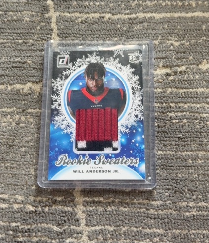 2023 Panini Donruss Rookie Holiday Sweaters #HS-WAJ Will Anderson Jr. — front