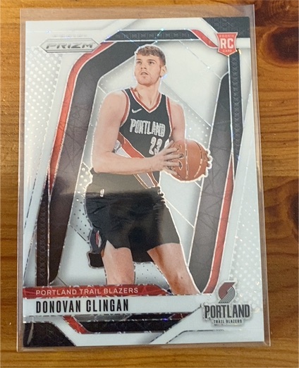 2024-25 Panini Prizm #221 Donovan Clingan — front