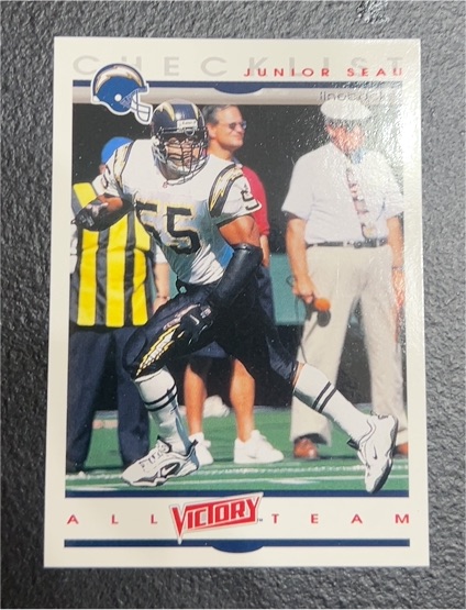 2000 Upper Deck Victory #234 Junior Seau — front