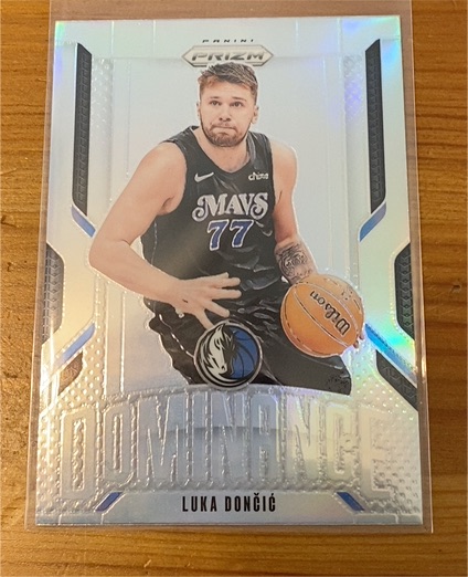 2024-25 Panini Prizm Dominance #12 Luka Dončić — front