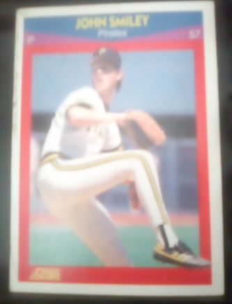1987 Topps #57 John Smiley — front