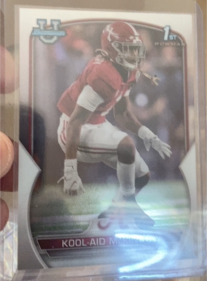 2022 Bowman University Chrome #14 Kool-Aid McKinstry — front