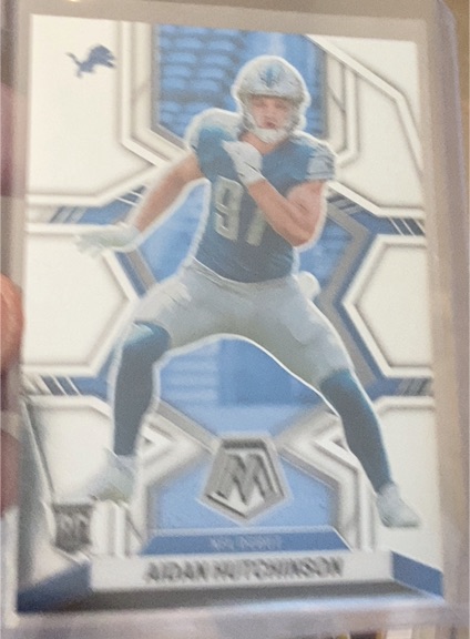 2022 Panini Mosaic #287 Aidan Hutchinson — front