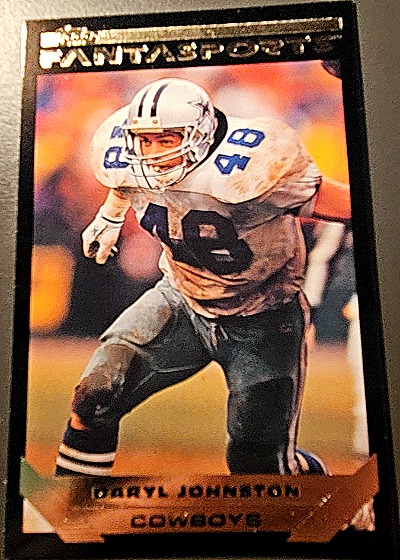 1990 Pro Set #183 Darryl Johnston — front