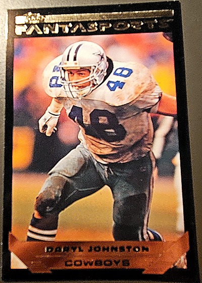 1993 Fleer Fantasport #48 Darryl Johnston — front