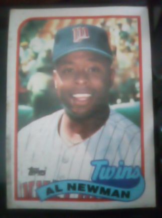 1989 Topps #503 Al Newman — front