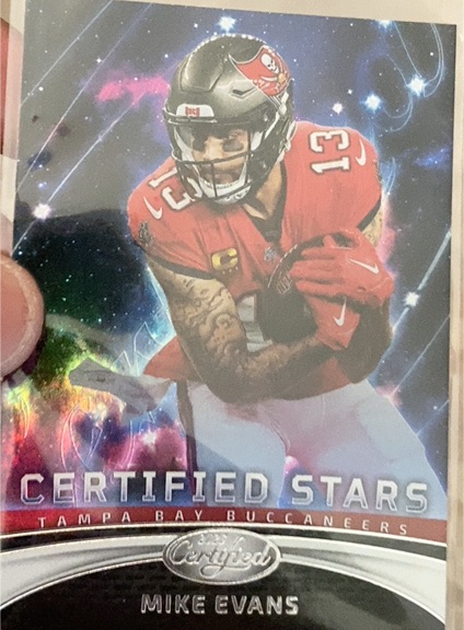 2023 Panini Certified #CS-13 Mike Evans Certified Stars — front