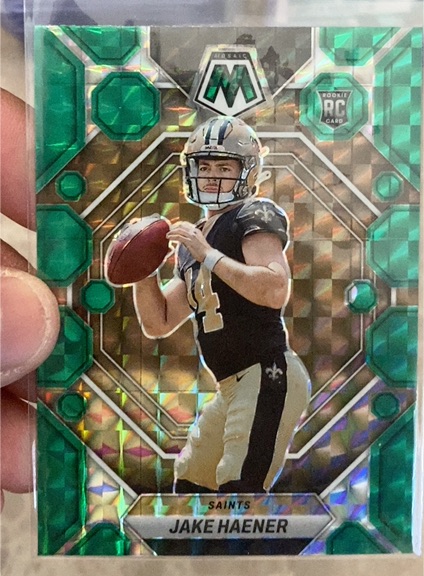 2023 Panini Mosaic #325 Jake Haener — front