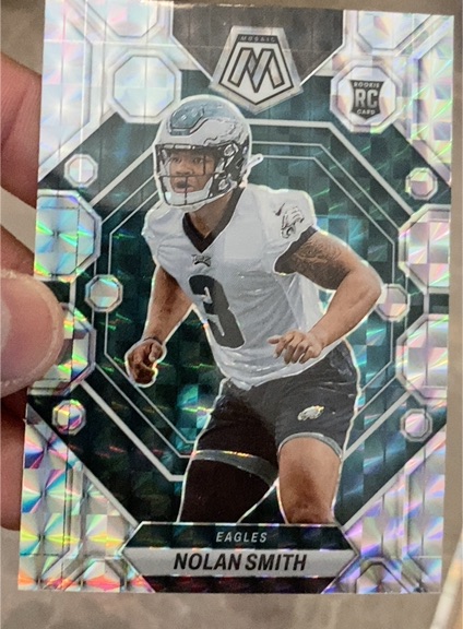 2023 Panini Mosaic #353 Nolan Smith Rookie — front